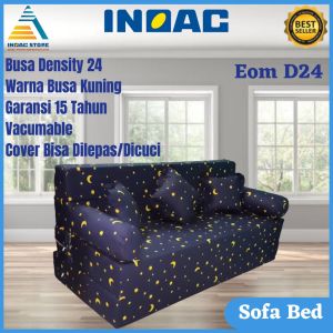 SOFABED BUSA INOAC EOM D24 Tebal 20 cm Semua Ukuran Garansi 15 Tahun Bonus Bantal Murah