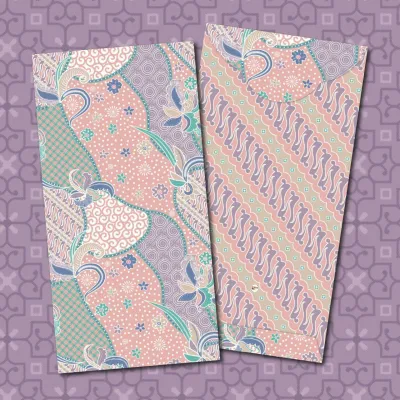Sampul Duit Raya Premium 2025 | Batik Chanting