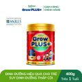 Sữa Bột Nutifood GrowPLUS+ Suy Dinh Dưỡng 400g - Hỗ Trợ Tăng Cân, Tăng Chiều Cao Trên 1 Tuổi (Lon 400g). 