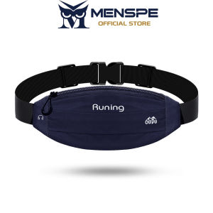 MENSPE Sports Running Belts Waist Bags Outdoor Waterproof Night Full Reflective Bag Zipper Waist Packs Fitness Chest Bags Running Pouch Adjustable Buckle with Headphone Plug for Running Jogging