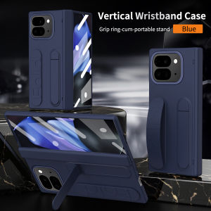 For Google Pixel 10 Pro Folding Rotation 180° Folding Wristband * Stand * Hinge 3-in-1 Protection Drop Resistant Phone Case