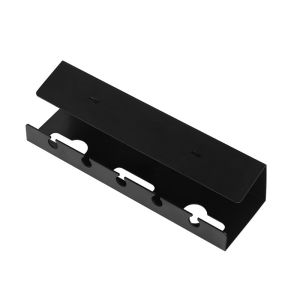 Self Adhesive Under Desk Cable Rack Household Wire Organizer Holder Punching Cable Storage Rack