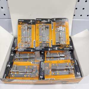 Grendel stenlis 2inchi 1box isi 24pcs selot pintu jendela 2 in grosir - Grendel Jendela Murah