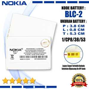 Baterai Original BLC2 / BLC-2 Compatible Hp Nokia 3310  3315  3330  3350  3560  3390  3395