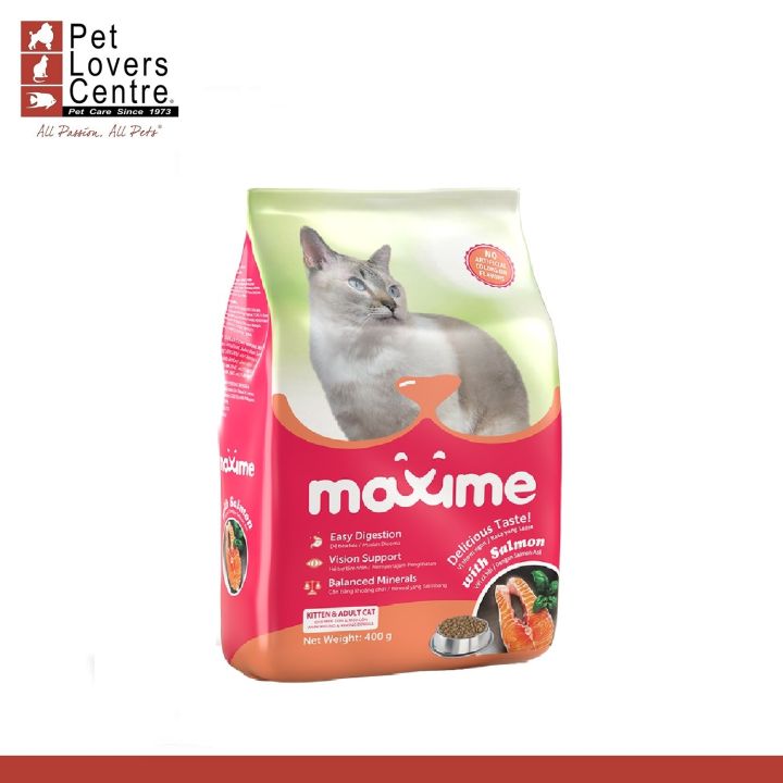 Maxime Cat Food Kitten & Adult, Salmon 400g | Lazada PH