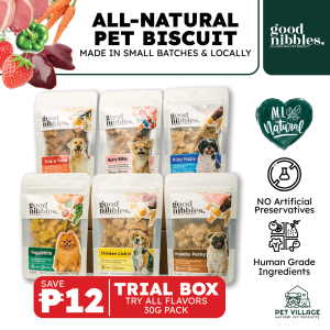 Pet Village - Natural Dog Biscuit - Good Nibbles Trial Box