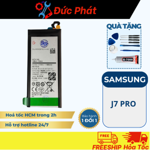 PIN THAY THẾ SS J7 PRO (Tặng keo dán & bộ sửa)