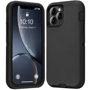 เคสโทรศัพท์เกราะสำหรับ iPhone 15 14 13สำหรับ iPhone 15 Plus 16 Pro Max 11 12 13 Pro Max 14 Pro Max 15PROMAX 16 Plus 14 Plus 17 Air 17 Pro Max กันกระแทก3-In-1เคสป้องกัน