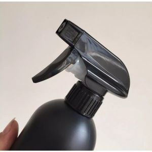 Matte 500ml Powerful Mist Sprayer Black Bottle Multi-Functional Nozzle Lock Mist  Alcohol Disinfectant Dispenser