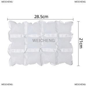 [COD] WEICHENG Tái Sử Dụng Gel Túi Nước Đá Tự Động Hấp Thụ Nước Cách Điện Băng Gói Đau Lạnh Nén Làm Mát Túi Thực Phẩm Giữ Tươi Túi Nước Đá