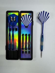 Professional Dart Set Steep Tip (3PCS) with Casing Box 20gm 22gm 24gm 26gm | Dart Set Nickel Plated