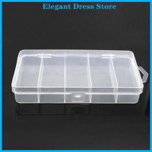 [K&P Elegant]👗👗 5 Compartments Fishing Tackle Box Storage Case Fly Fishing Lure Spoon Hook Bait Case Boxes Fishing Accessories Tools