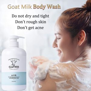500ML Goat Milk Bath Body Wash Whitening