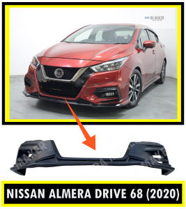 【Ready Stock】NISSAN ALMERA 2020 DRIVE 68 DESIGN 68 D68 FRONT SKIRT MATERIAL PUR PU 2021 2022 2023