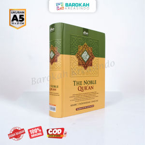 Alquran Terjemahan The Noble Qur’an Hc Dalam 3 Bahasa Arab Indonesia Innggris 30 Juz Lengkap