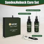 KIEMT Suede & Nubuck Cleaner Kit | Waterproof Protector for UGG/Boots/Bags | Stain Defense