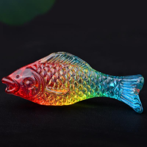 Cá chép pha lê phong thủy size 50mm chiêu tài lộc decor nhà cửa công ty