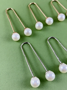 2Pcs Multipurpose Metal Spirals Buckles Double Head Brooch for Clothes Fixing Ensures Privacy in Any Outfit Effortlessly