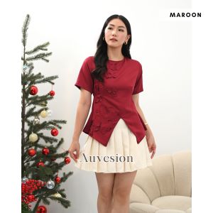 6296 Marila Bordir Top Blouse Atasan Wanita