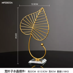 Pajangan Hiasan Daun Nordic Ginkgo Leaf Luxury Aesthetic Home Decoration Ornament Photo Props