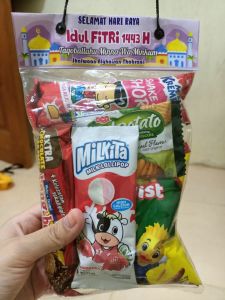 Plastik Snack Ulang Tahun Khitan Tedak Siten Free Foto Custom Isi 10 Pcs