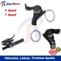 Shifter Sepeda Shimano TX30 3 Speed Operan Gigi Sepeda MTB Lipat DLL. 