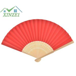 XZ✨✨✨ Quạt tre gấp được Trung Quốc Quạt Giấy cầm tay cổ điển trang trí nhảy múa đám cưới
