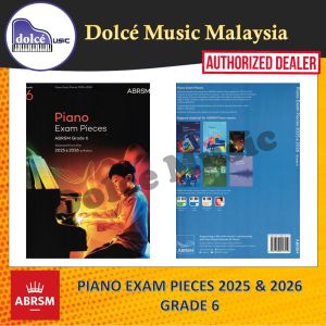 ABRSM - Piano Exam Pieces 2025-2026 Syllabus - Grade 6