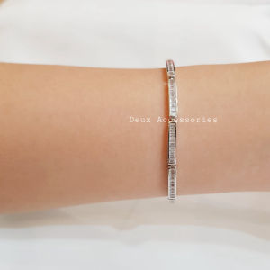 Deux - Gelang Serut Wanita Premium Square