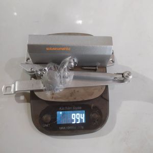 DOOR CLOSER KOTAK JUMBO pilih warna putih SILVER white brown coklat pilih falco muller hampton merek random HOLD OPEN