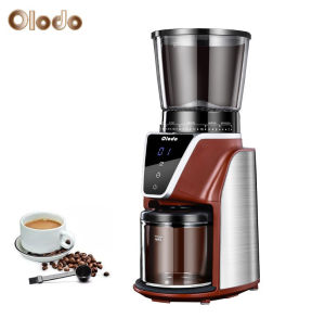 Máy xay hạt cà phê Espresso thương hiệu Đức Olodo CG-001 công suất 165W Lưỡi xay SS430 - Hàng chính hãng bảo hành 12 tháng
