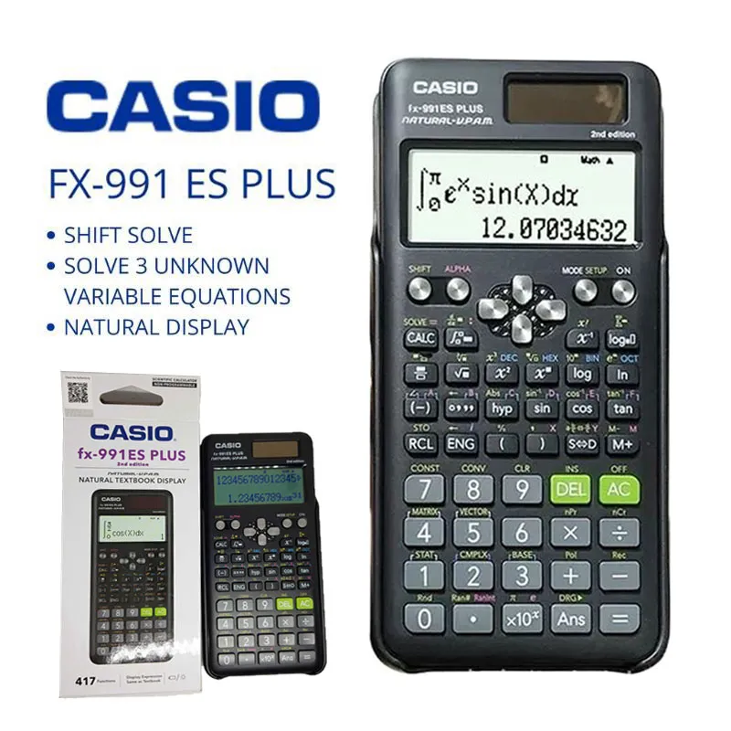 Casio Scientific Calculator Classwiz FX 570EX FX 991ES PLUS Lazada