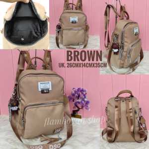 RANSEL WANITA IMPORT DSQI 2IN1 77#