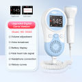 Cofoe Fetal Doppler Baby Heartbeat Detector Portable Pregnant Baby Ultrasound Heart Rate Monitor Pocket LCD Probe Vascular Doppler Stethoscope Baby Heartbeat Monitor Noise Reduction No Radiation. 