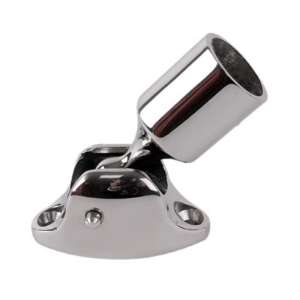 Stainless Steel Ball Shape Slide Cap Pipe Support Fitting Rustproof Hardware Top End Deck Hinge Mount Easy Installation