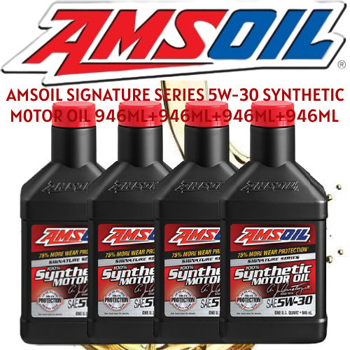 AMSOIL SIGNATURE SERIES 5W-30 SYNTHETIC M0TOR OIL 3.78 liters | Lazada PH