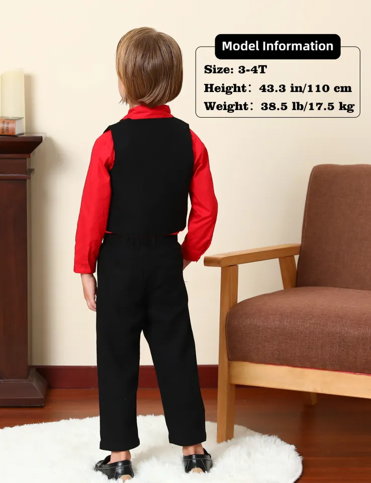 Formal Attire For Kids Boys Ring Bearer Outfit Toddler Gentleman