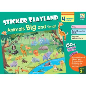 幼儿 益智游戏 贴纸乐 Sticker Playland 观察技能 手眼协调 推理技能 创造力 想象力 建立基本技能 扩展词汇 Observation Fine Motor Skills 学前 启蒙 幼儿园 幼稚园 彩虹pelangi