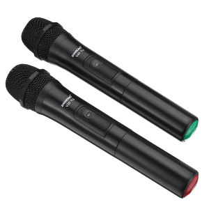 ZANSONG V10 / V20 Professional UHF Single / Dual Wireless Karaoke Microphones System Kits 2 Channel Cordless Handheld Mic