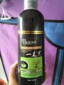 Yaguan Herbal Hair Dye shampoo 100% Original  Black Hair Shampoo Hair Color Shampoo