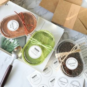 50PCSTransparent Cake Swiss Roll Container Baking Plastic Containers with Lids Clear Cake Disposable to Go Box for Restaurants