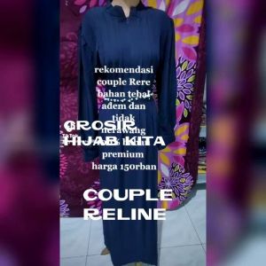 TK COUPLE RELINE/COUPLE KONDANGAN 2IN1/COUPLE FASHION MUSLIM/COUPLE KEKINIAN/COUPLE APLIKASI MUTIARA TEMBAK