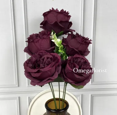 ￼Bunga Peony X5 OF Artificial Bunga Artificial/Bunga Plastik/Bunga Dekorasi/Dekorasi Pernikahan/Pernikahan/ Peony Murah Artificial