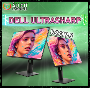 [CŨ] Màn Hình Dell U2419H Ultrasharp 24 inch FHD/IPS Chuyên Đồ Họa 24inch Like New Bảo hành 03 tháng