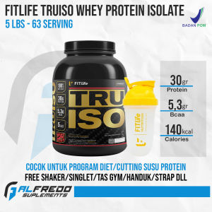 Fitlife TRUISO 5 Lbs Whey Protein isolate Wpro Iso True Iso Susu Cutting