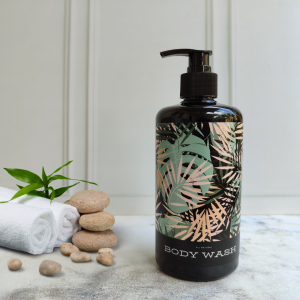 Botol Sabun Cair Aesthetic Pump Motif Floral 2