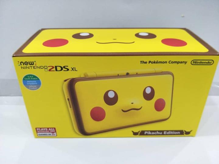 Nintendo New 2DS XL Pikachu Limited Edition Console Free Random