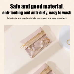 Zich Necklace Jewelry Storage Set Zipper Bag Storage Bag Jewelry Box Set