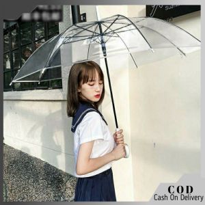 Payung Transparan PVC 75x84 CM