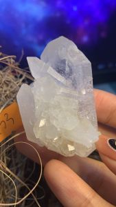 Cụm đá Thạch Anh Lemurian tán sắc pha lê trong suốt phong thủy năng lượng vũ trụ mã 433